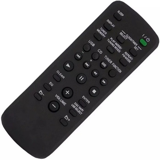 Controle Remoto U053 Hcd Sony Mhc-gtr33 Gtr55 Gtr66h Gtr77 Gtr88 Gtz3