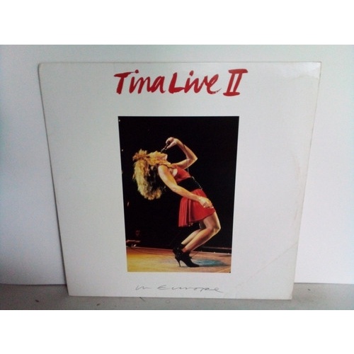 Lp Tina Turner Live I I - Part. David Bowie E Robert Cray Ex