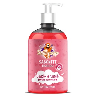 Sabonete Liquido Smillysoap Antibacteriano Infantil 500ML | Shopee Brasil