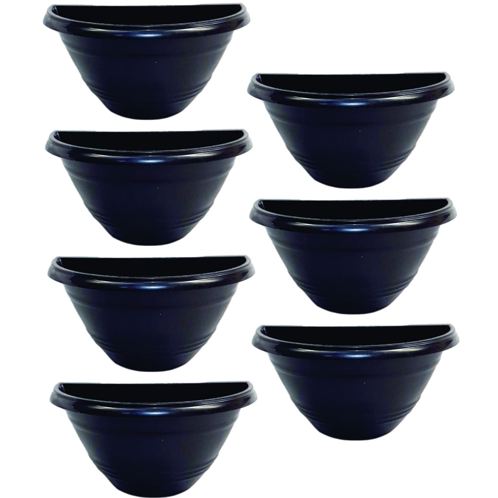 7 vasos de parede vaso de 1 litro vaso plástico de parede vaso para parede vaso para jardim vertical vaso de parece meia