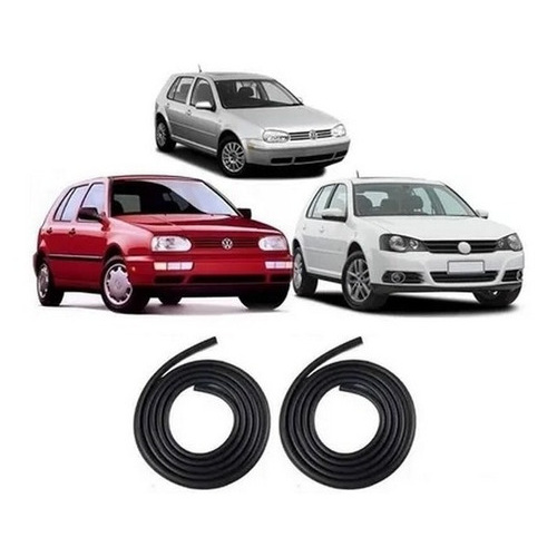 Kit Com 2 Borrachas Guarnição Da Porta Do Golf 99 00 A 2012 em Oferta na Shopee