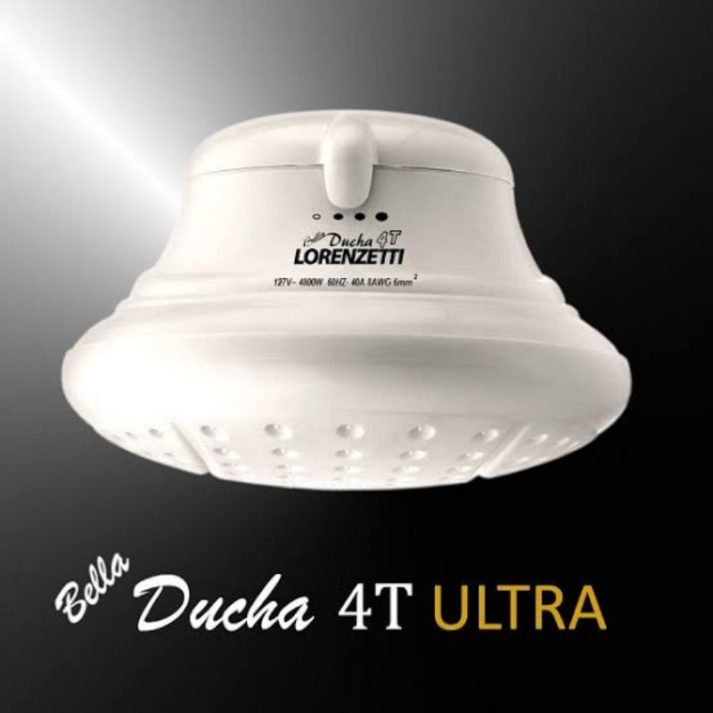 Chuveiro Bella Ducha Branca 4T  Bella ducha Ultra 127/220V LORENZETTI em Oferta na Shopee
