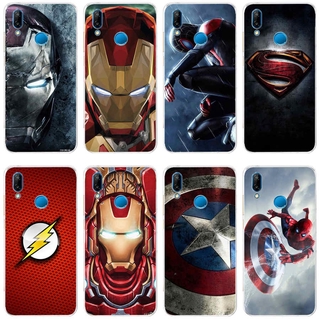 Capa Flexível Em Silicone Tpu Homem De Ferro Capitão América Para Xiaomi Redmi Note 5 Pro Note 5a Pro Note 6 Pro Note 7 Ntoe 8