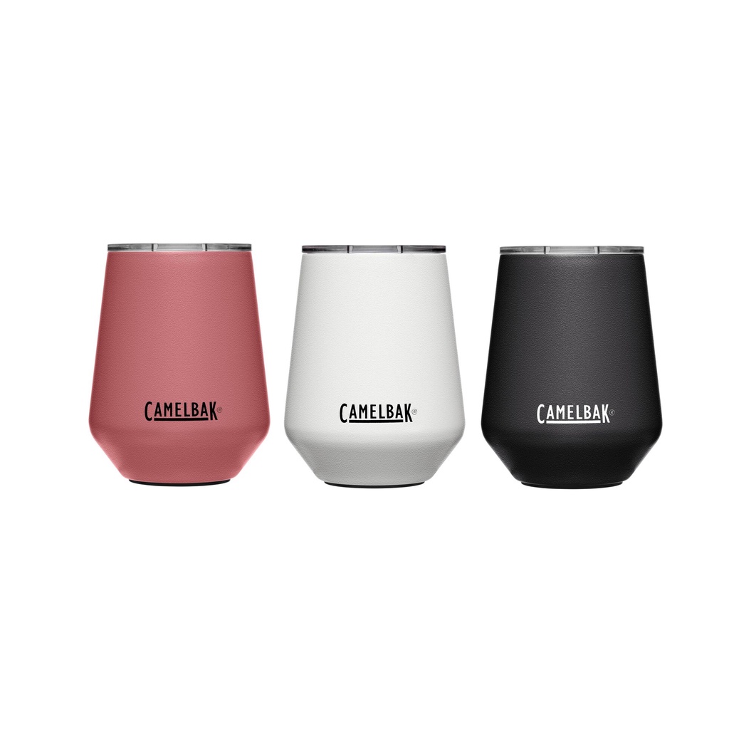 Copo Térmico Taça De Vinho Com Tampa Camelbak 350ml Inox