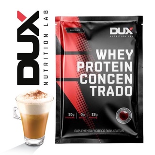 Dux Sache Cappuccino - Whey Protein Dux Sache - Todos Sabores (Valor Unitario)