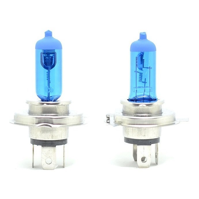 Kit Lampadas Super Branca Tech One H4 + H27 Ix35 10 11 12 13