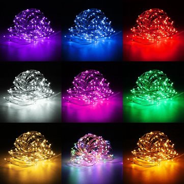 Fio De Fada Led/arame/decoração/cordão/luz 3mts (*Com Pilha*) 3M Luz Natal Pisca pisca