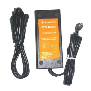 Fonte 16v P/ Teclados Yamaha Profissinal 16vdc 2,4 Amp