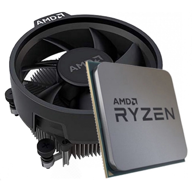 Processador AMD Ryzen 5 3500 3.6GHz (4.1GHz Turbo), 6-Cores 6-Threads, Cooler Wraith Stealth, AM4, 100-100000050MPK, S/ Video, S/ Caixa Comercial