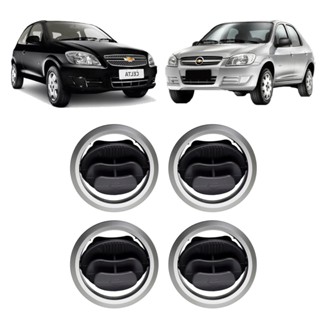 Kit Grade Difusor De Ar Painel Prata Celta Prisma 2007 2008 2009 2010 201 2012 em Oferta na Shopee