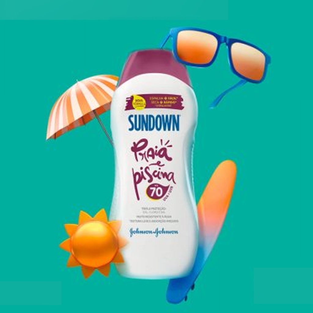 Protetor Solar Sundown FPS 70 - 200ml | Shopee Brasil