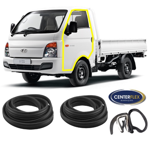 Kit 2 Borrachas de Porta para Vedação Hyundai Hr 2007 2008 2009 2010 2011 2012 2013 2014 2015 2016 2017 2018 2019 2020 em Oferta na Shopee