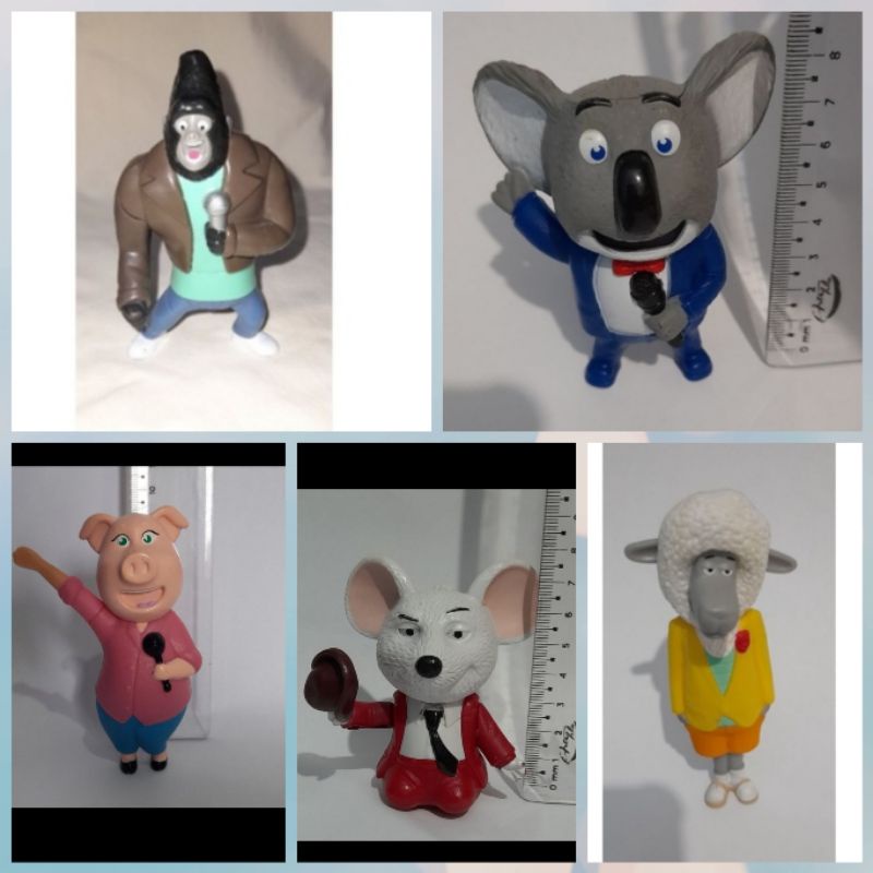 coleção filme Sing gorila buster eddie mike