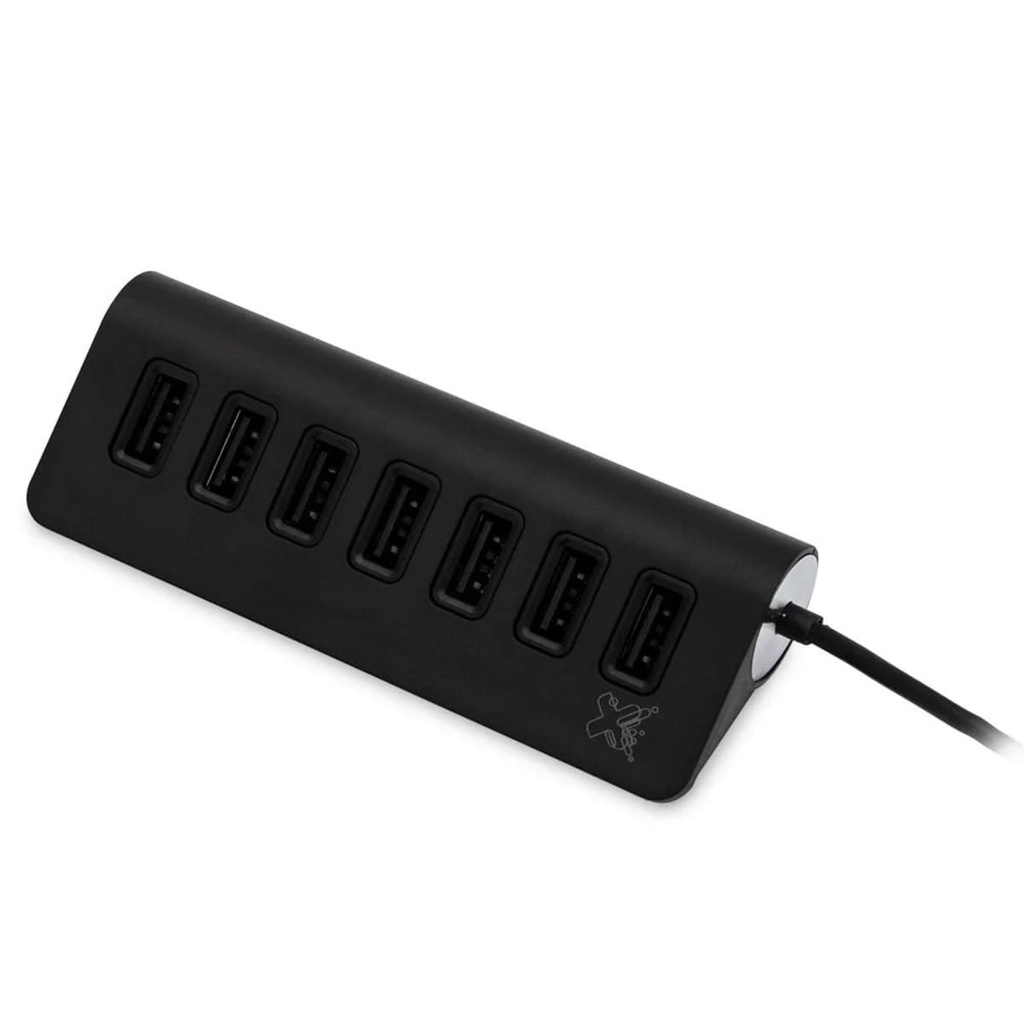 Hub USB Maxprint Com 7 Portas USB 2.0 1M De Cabo Preto