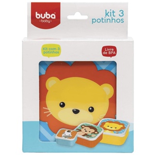 Kit 3 Potinhos Para Animais Papinha Animal Fun 11383 - Buba em Oferta na Shopee