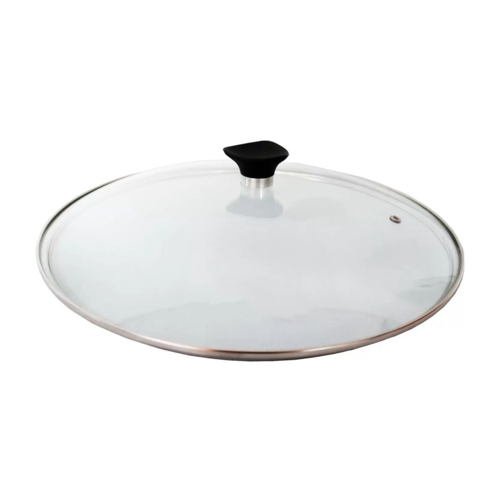 Tampa de Vidro N18 com Saida de Vapor Resistente e Elegante - Home & Living