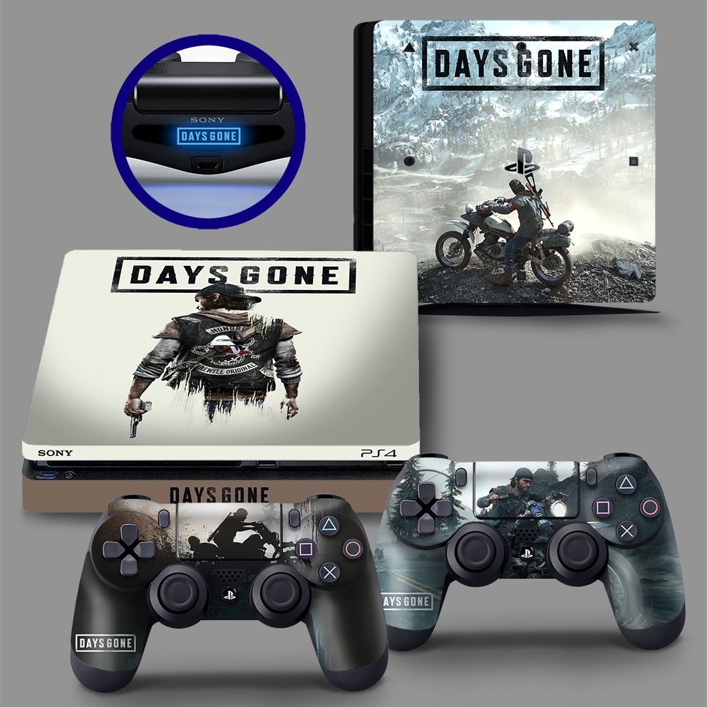 Skin Adesivo Ps4 Playstation 4 Slim Days Gone