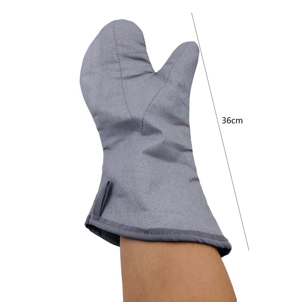 Luva Cozinha Alta Temp Termica Forno Industrial Cano Longo em Oferta na Shopee