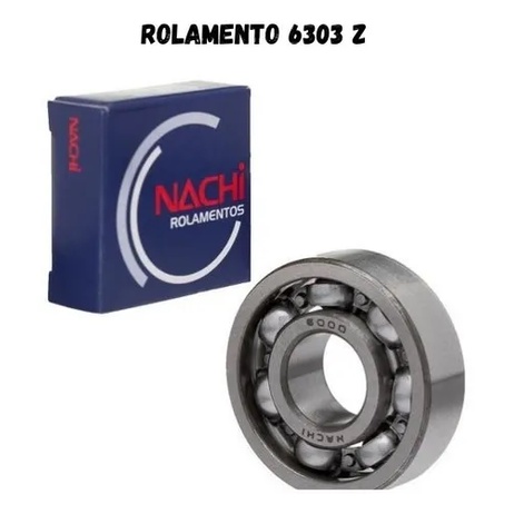 Rolamento Roda Traseira Xt 600 Cbx 450 Xlx 6303z - Nachi