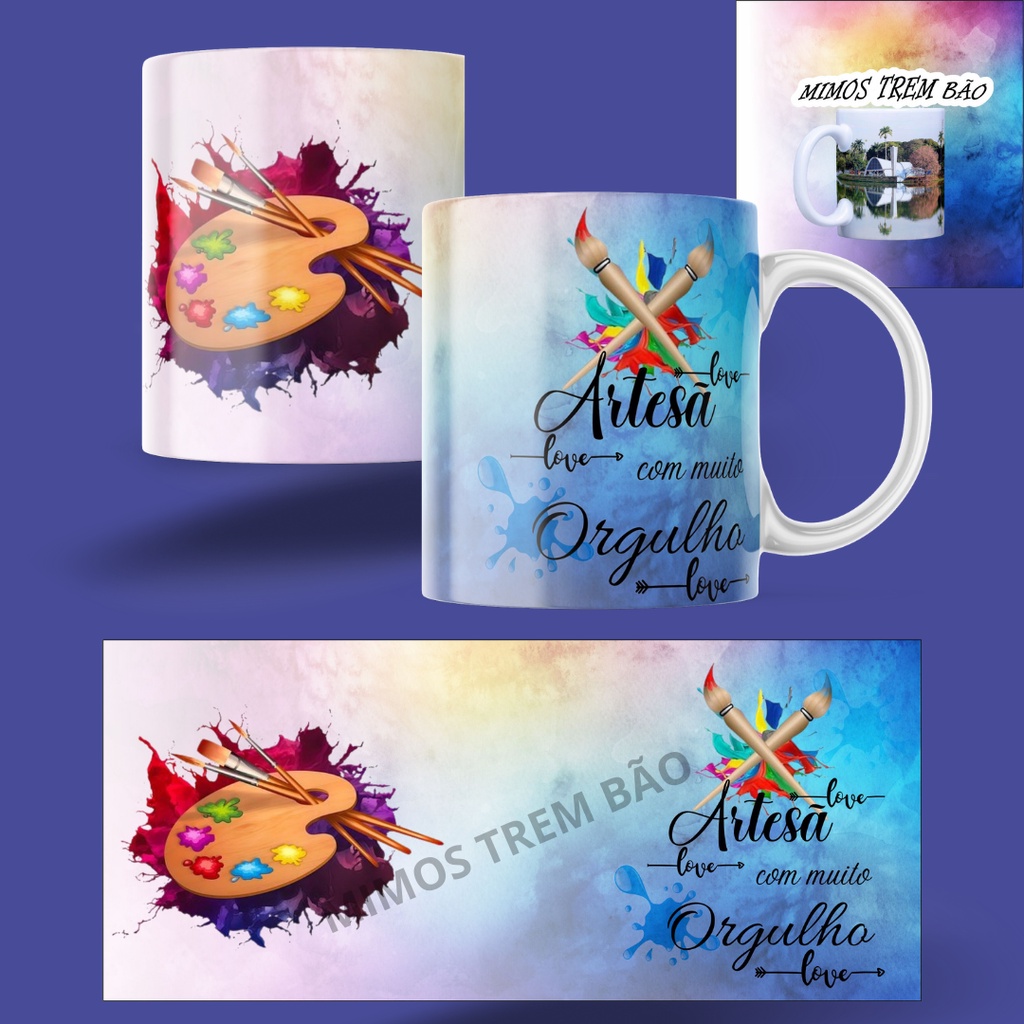 Canecas Personalizada Artesa Shopee Brasil