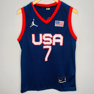CAMISA DE TIME REGATA DE BASQUETE Seleção USA UNIFORME Azul
