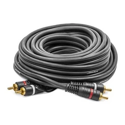 Kit Com 10 Cabos Rca 5 Metros Cabo Permak 5m Som Audio Vídeo