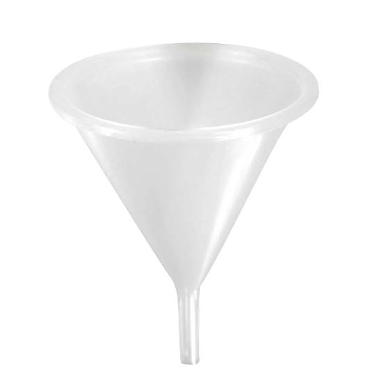 Mini funil de plástico multiuso branco | Shopee Brasil