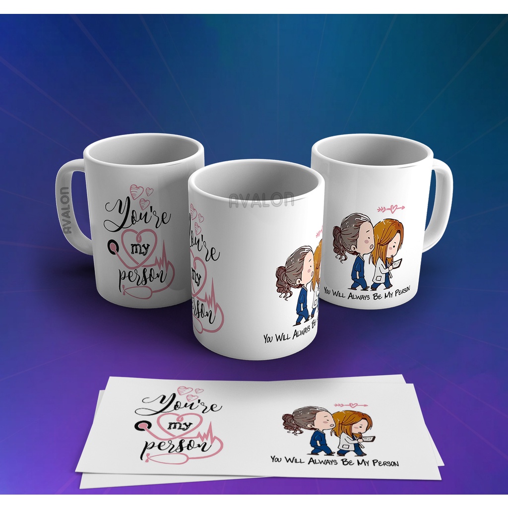 Caneca You are my person - Grey’s Anatomy
