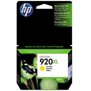 Cartucho HP Original (920XL)CD974AL amarelo rend.700pgs em Oferta na Shopee