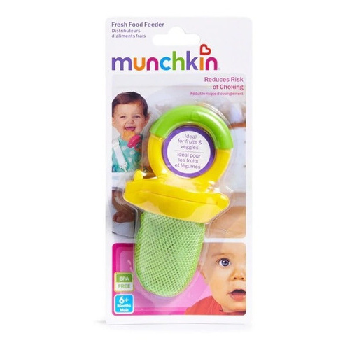 Alimentador para Bebês Frutas Legumes Verde / Amarelo Munchkin