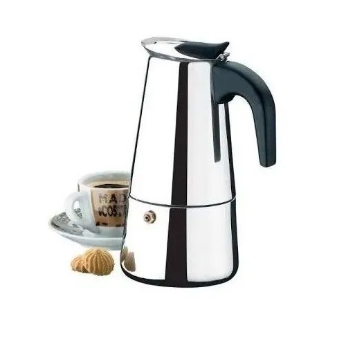 Cafeteira Italiana Prata Expresso Ke Home 9 Xícaras 500 Ml