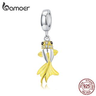 Pulseira Bamoer Fashion Charm 925 Prata Fit Original Koi
