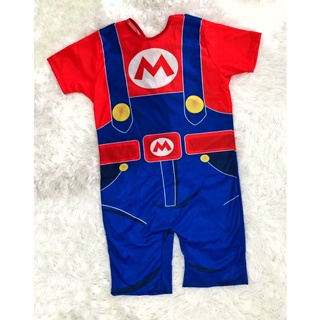 Fantasia Temática Super Mario Mário Infantil Masculina Heróis Barato Menino Promoção em Oferta na Shopee