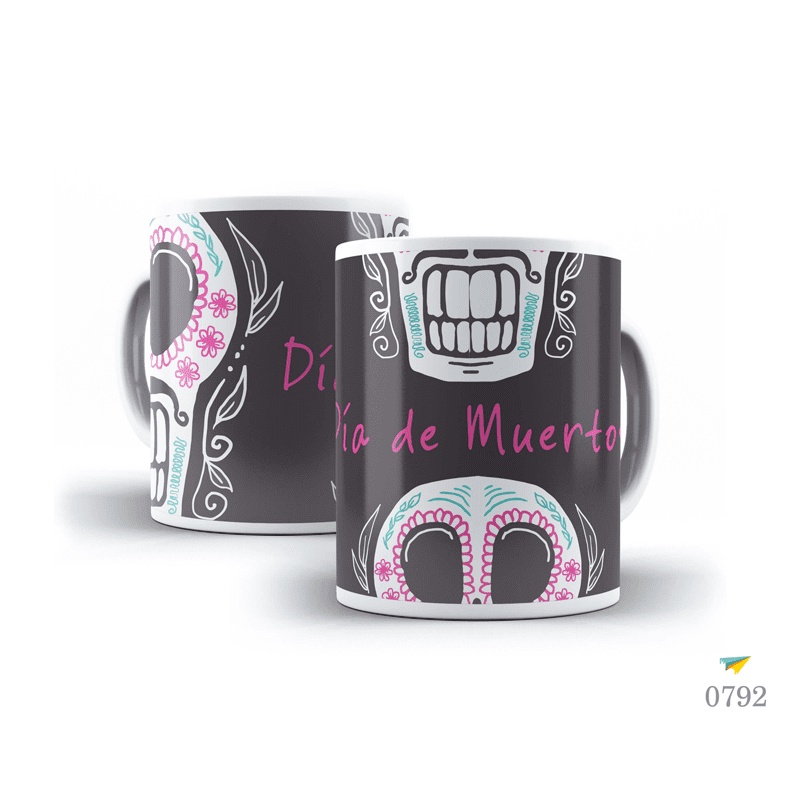 Caneca Personalizada Caveira Mexicana Modelo 2