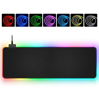Mouse Pad Gamer Extra Grande Led Rgb 80x30cm Mousepad Pc Ps4 em Oferta na Shopee