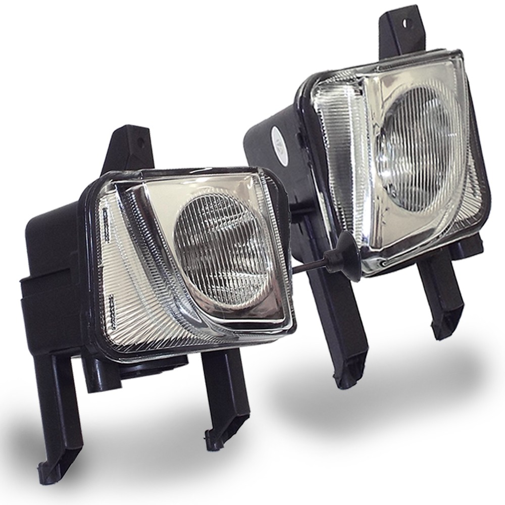 Kit Farol Milha Corsa Maxx Joy Premium Lente Vidro