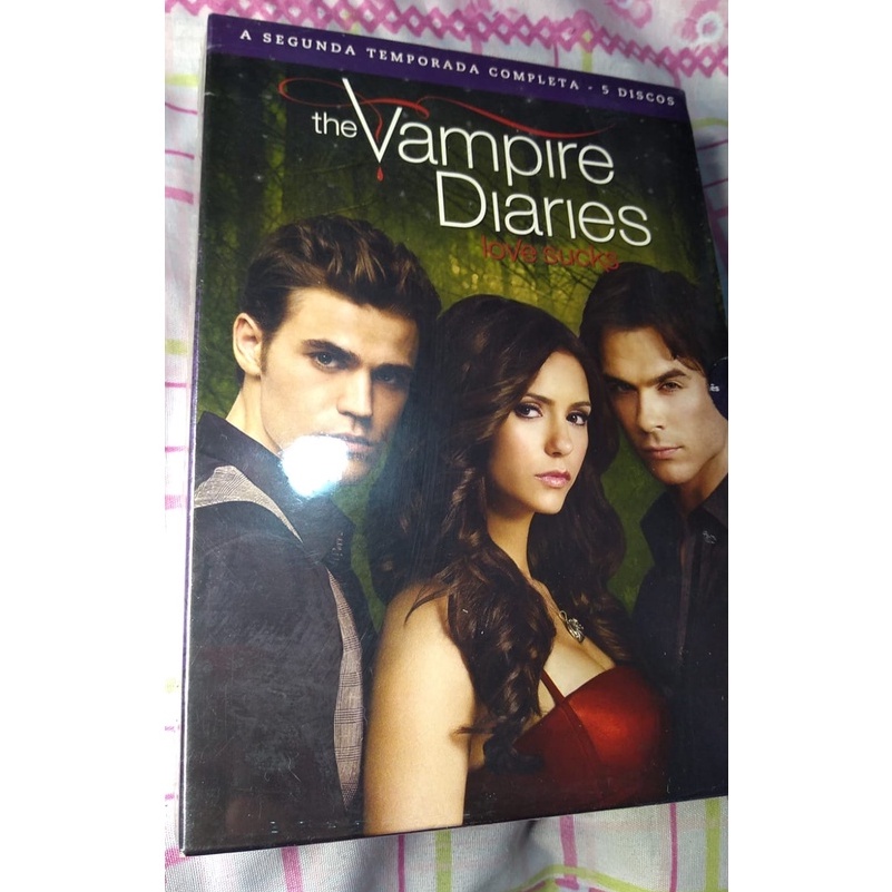 Dvd the vampire diaries 2º temporada lacrado | Shopee Brasil