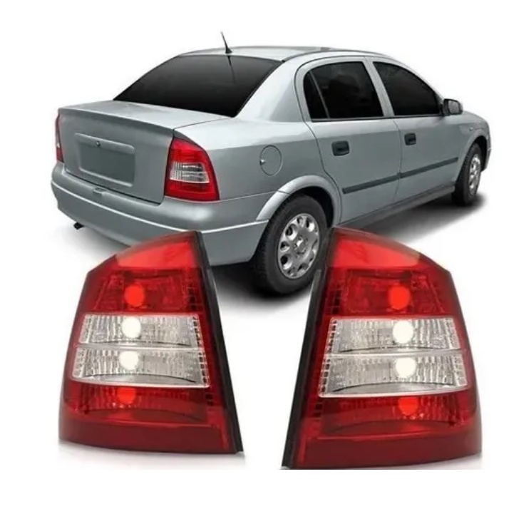 Lanterna Traseira Astra Sedan 98 99 2000 2001 2002 Bicolor