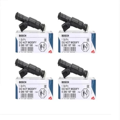 Kit 4 Bico Injetor FUSION 2.5 16V 2009, 2010, 2010, 2012, 2013 Original Bosch