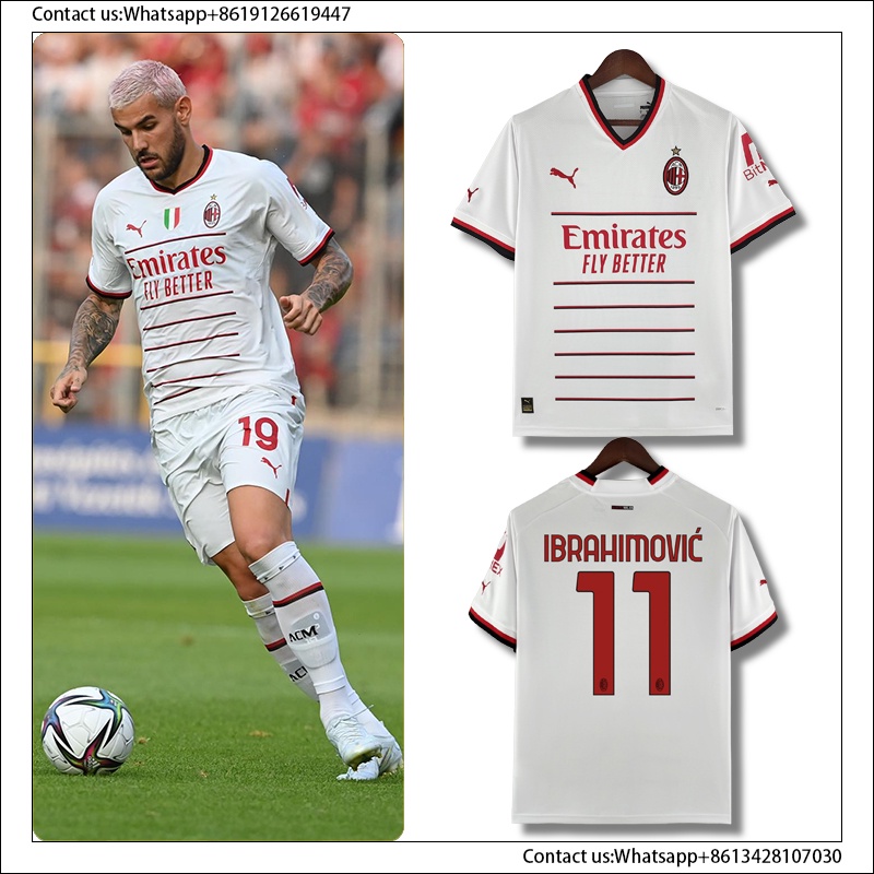 AC Milan Tercera camiseta Camiseta de Fútbol 2021 - 2022. Sponsored by