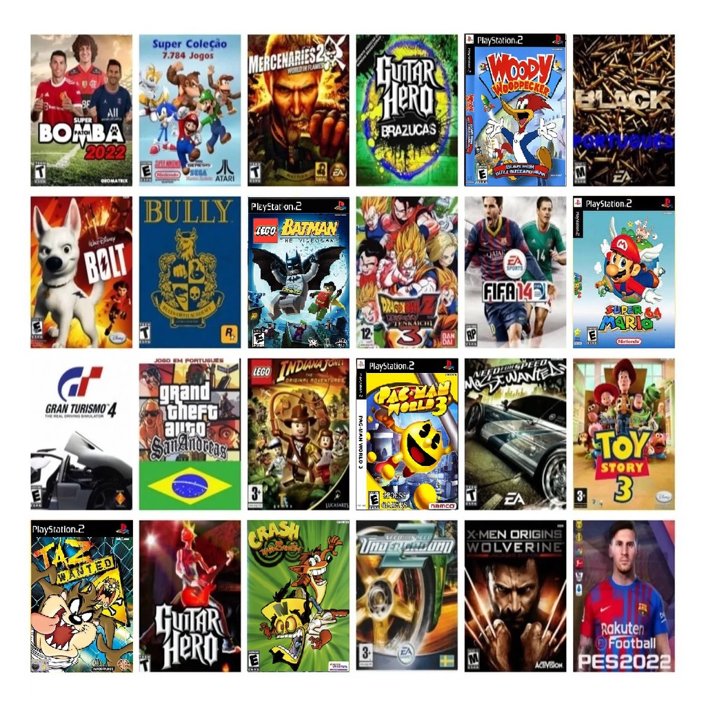 20 MELHORES JOGOS DE PS2 2023 