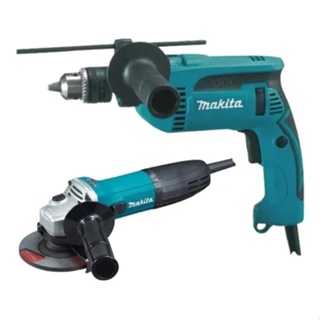 Kit Furadeira De Impacto Hp1640 E Esmerilhadeira Ga4530 220v em Oferta na Shopee