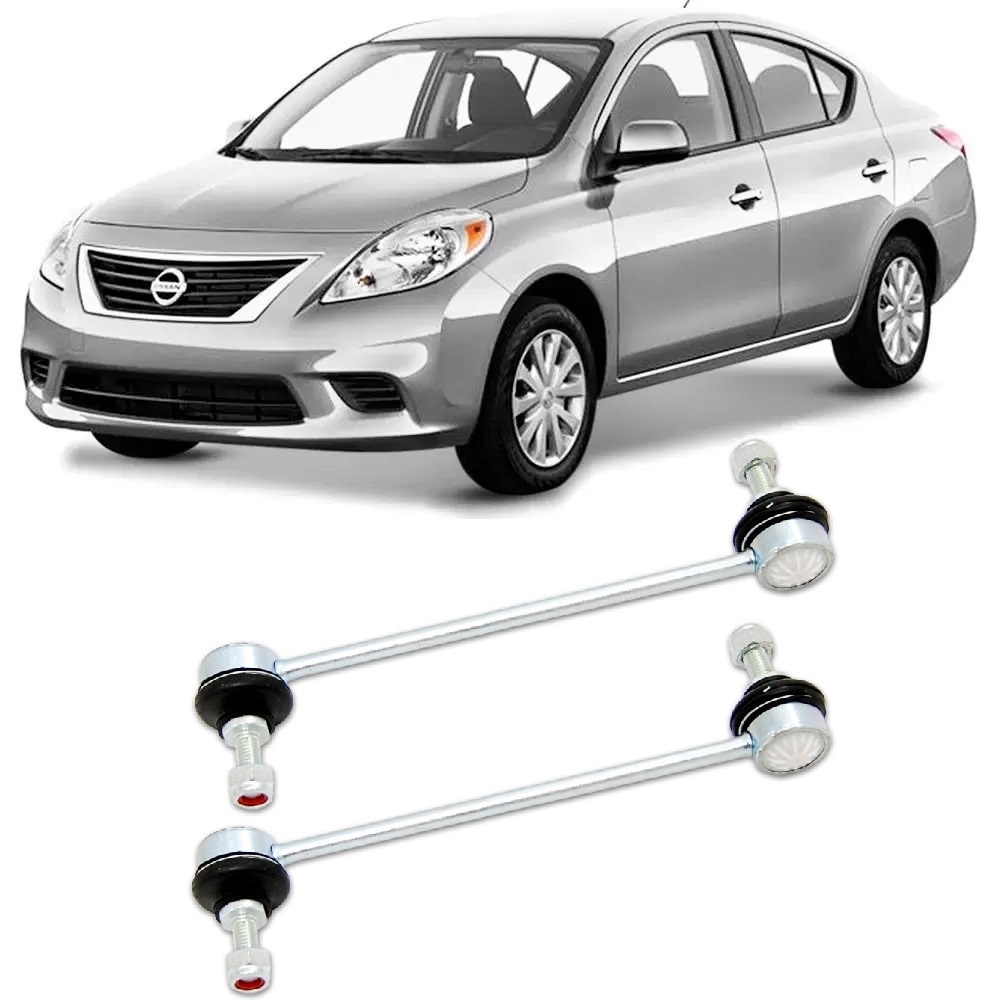 Par Bieleta Estabilizadora Versa Dianteira 2011 Até 2017 em Oferta na Shopee