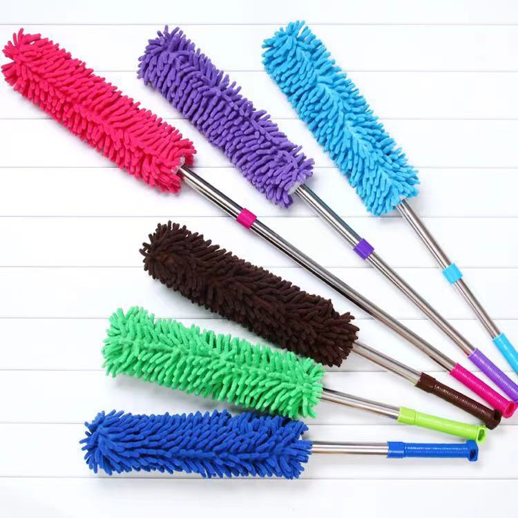 Espanador Microfibra Eletrostático Cabo Retrátil em Oferta na Shopee