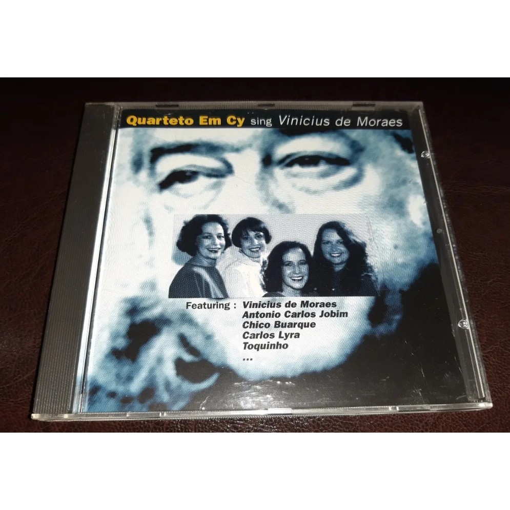 Raro CD Quarteto Em Cy Sing Vinicius de Moraes - Made in France