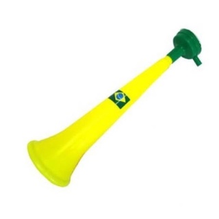 Mini corneta vuvuzela torcida 15cm. Super Barulho Buzina