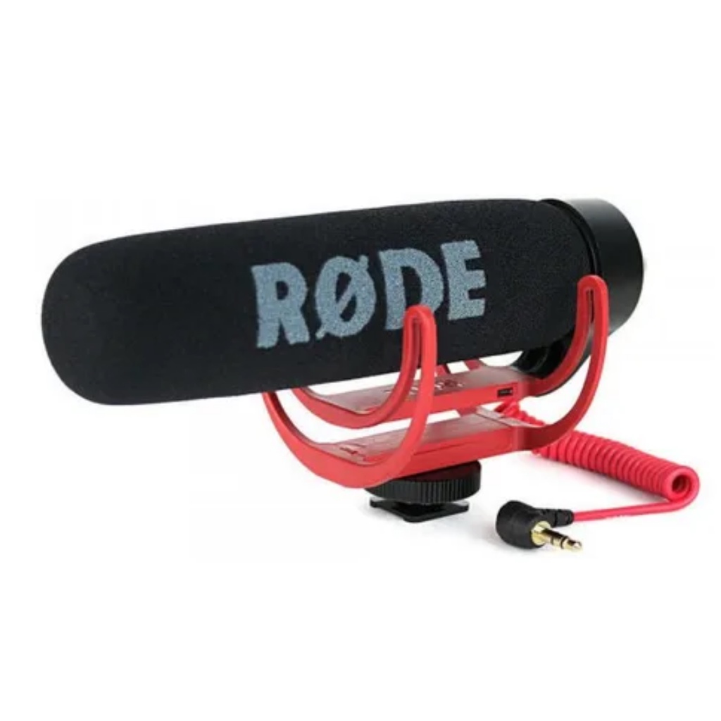 Microfone Rode Go Shotgun P/ Câmeras Dslr