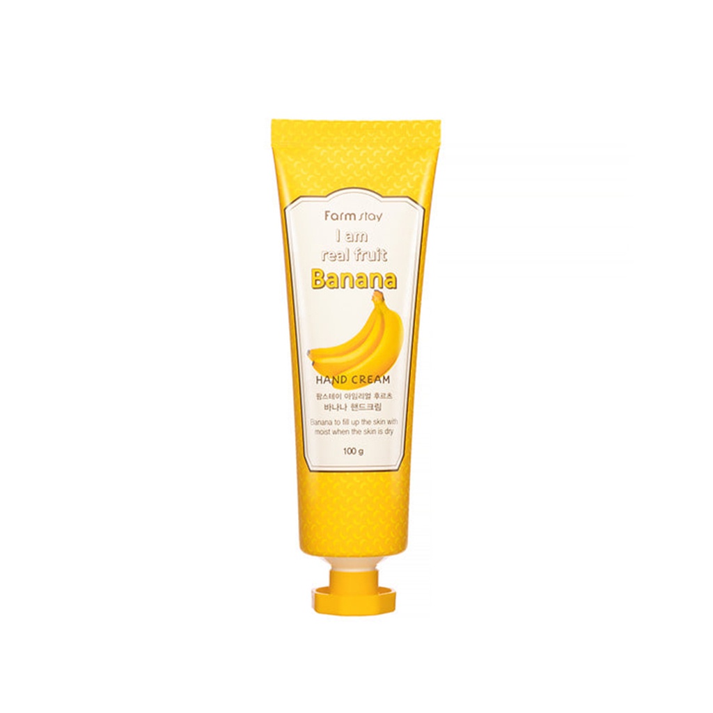 farmstay i am real fruit banana hand cream 100g - Beauty