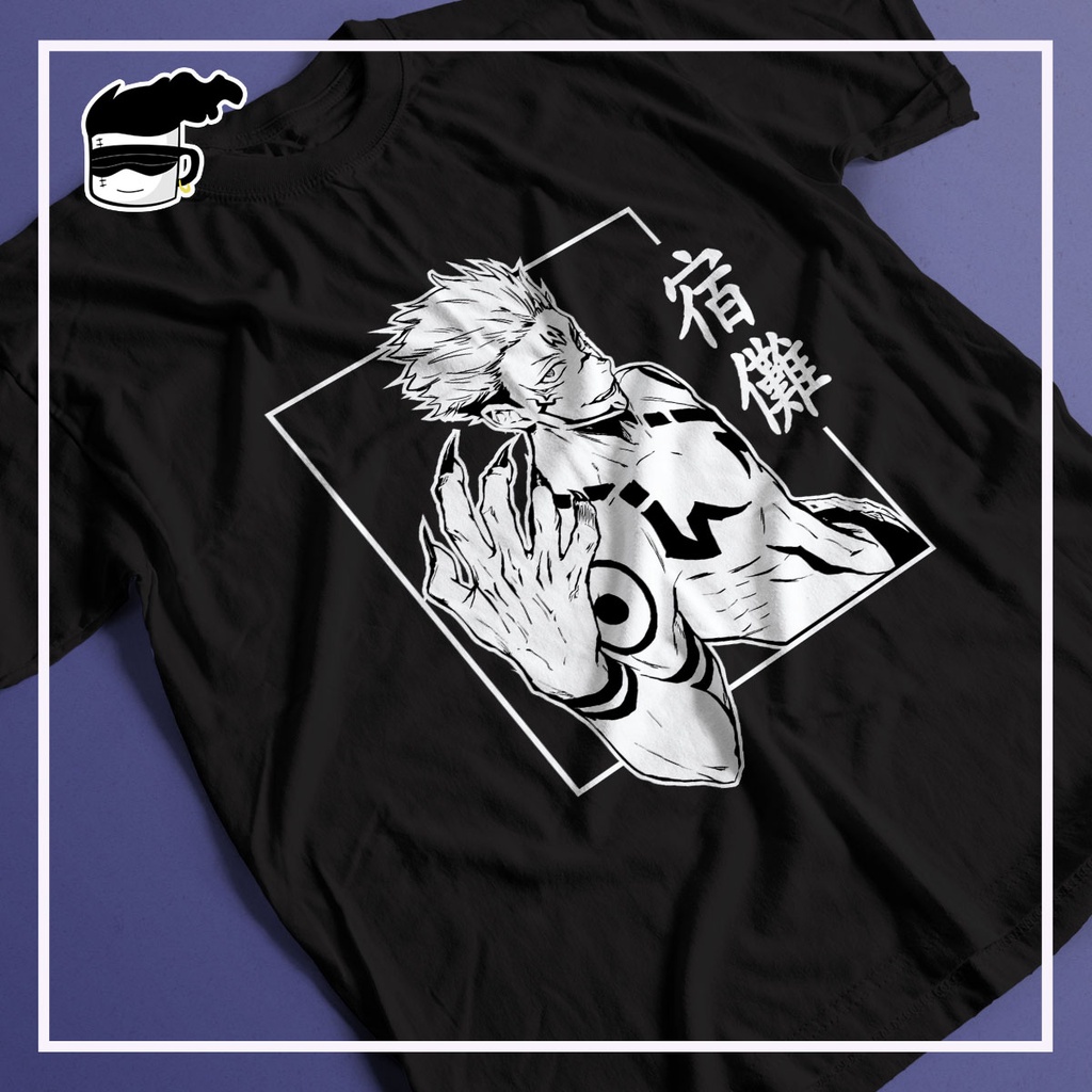 Camiseta Jujutsu Kaisen Unissex 100 Algodão Camisa Anime Sukuna Shopee Brasil 5929