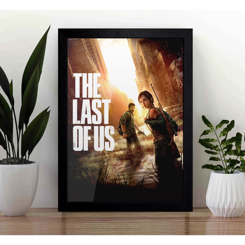 Quadro The Last Of Us 1 A3 Com Acrílico Na Frente Tamanho 45 5 X